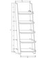 Lattiahylly Rack 60, valkoinen I. hinta ja tiedot | Hyllyt | hobbyhall.fi