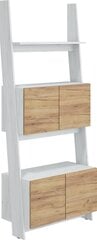 Lattiahylly Rack 80-2D, vaaleanruskea / valkoinen. hinta ja tiedot | Hyllyt | hobbyhall.fi