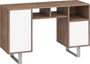 Desk King 09, ruskea / valkoinen. hinta ja tiedot | Tietokonepöydät ja työpöydät | hobbyhall.fi