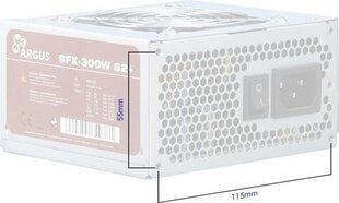 Inter-Tech 300W SFX-M300 (88882153) hinta ja tiedot | Virtalähteet | hobbyhall.fi