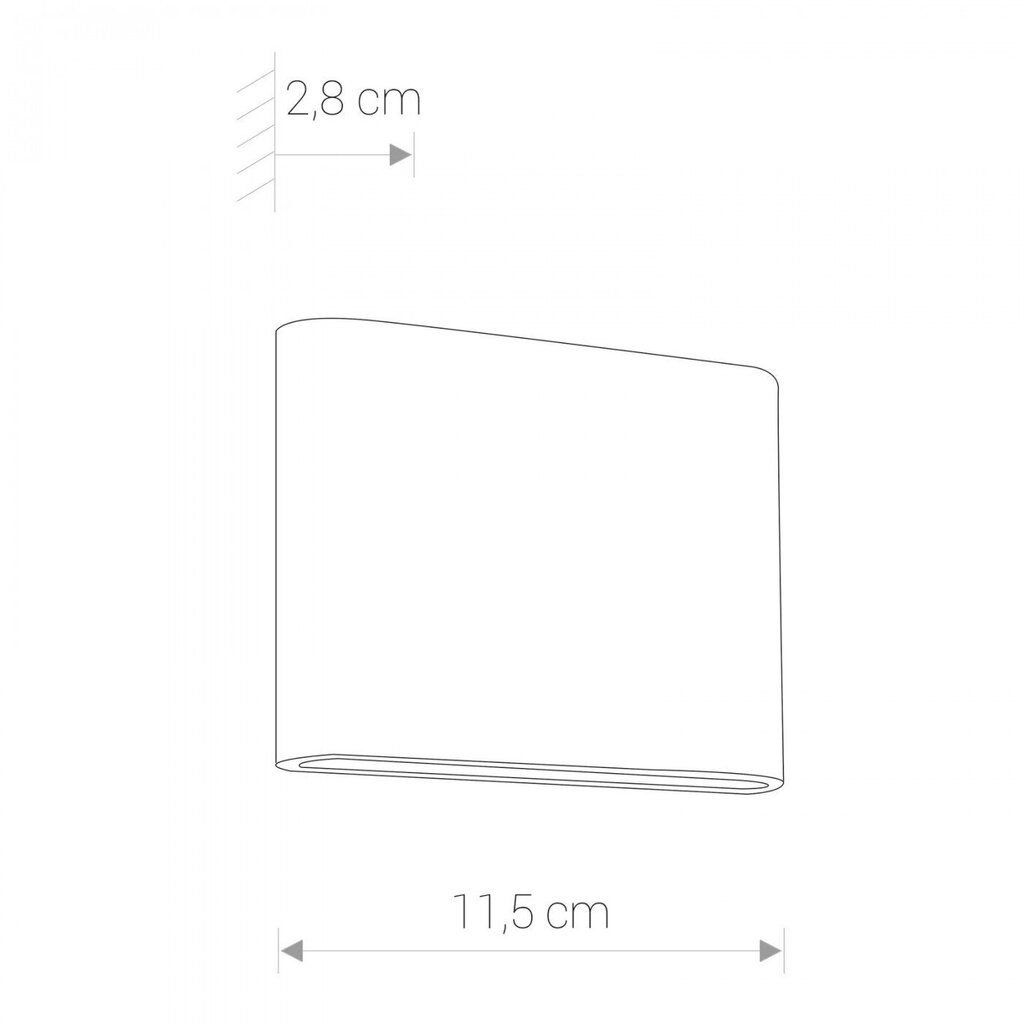 Nowodvorski Lighting seinävalaisin Semi 6775. hinta ja tiedot | Seinävalaisimet | hobbyhall.fi