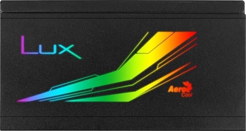 Aerocool AEROPGSLUXRGB-750 hinta ja tiedot | Virtalähteet | hobbyhall.fi