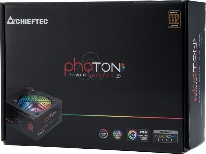 Chieftec CTG-750C-RGB hinta ja tiedot | Virtalähteet | hobbyhall.fi