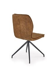 2 tuolin setti Halmar K 237, ruskea hinta ja tiedot | Ruokapöydän tuolit | hobbyhall.fi