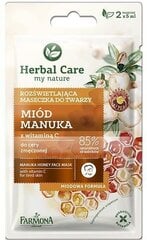 Kasvonaamio manuka hunajalla Farmona Maska, 2x5 ml hinta ja tiedot | Kasvonaamiot ja silmänalusaamiot | hobbyhall.fi