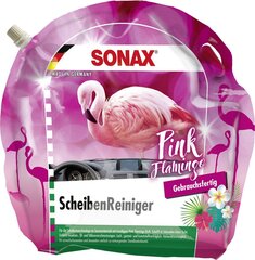 Sonax Summer Ikkunanpesu Nestemäinen Vaaleanpunainen Flamingo, 3L hinta ja tiedot | Lasinpesunesteet ja jäähdytysnesteet | hobbyhall.fi