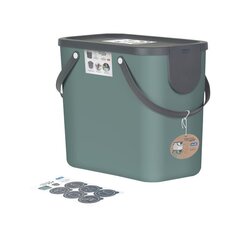 Rothon roskanlajittelulaatikko Albula, 25 l, vihreä hinta ja tiedot | Roska-astiat | hobbyhall.fi
