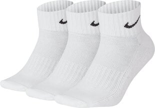 Nike sukat CUSH ANKLE 3 pk, valkoinen hinta ja tiedot | Miesten sukat | hobbyhall.fi