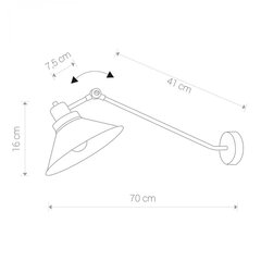 Nowodvorski Lighting seinävalaisin 9145, hinta ja tiedot | Seinävalaisimet | hobbyhall.fi