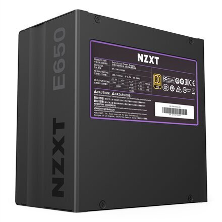 Nzxt NP-C650M-EU hinta ja tiedot | Virtalähteet | hobbyhall.fi