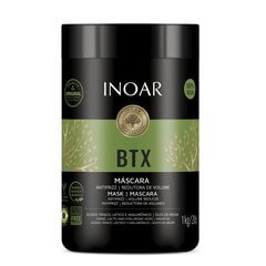 Intensiivisesti tasoittava naamio Inoar BTX Anti Frizz 1000 g hinta ja tiedot | Naamiot, öljyt ja seerumit | hobbyhall.fi