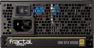 Fractal Design FD-PSU-ION-SFX-650G-BK-EU hinta ja tiedot | Virtalähteet | hobbyhall.fi