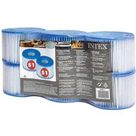 Patruunat Intex SPA allassuodattimeen S1 tyyppi 29011, 6 kpl hinta ja tiedot | Uima-altaan suodattimet | hobbyhall.fi