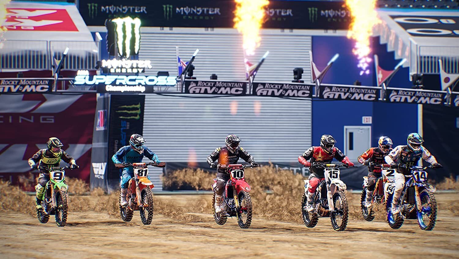 Monster Energy Supercross 5 Playstation 4 PS4 hinta ja tiedot | Tietokone- ja konsolipelit | hobbyhall.fi