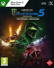 Monster Energy Supercross 5 Xbox One hinta ja tiedot | Tietokone- ja konsolipelit | hobbyhall.fi