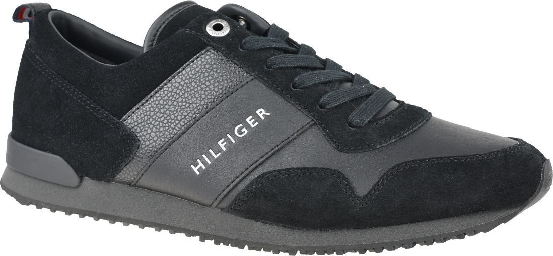 Miesten kengät Tommy Hilfiger Maxwell 11C1 M FM0FM00924 990, musta hinta ja tiedot | Miesten urheilu- ja vapaa-ajan kengät | hobbyhall.fi