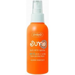 Vedenpitävä suihke aurinkosuoja Ziaja Sun Line SPF 6,125 ml. hinta ja tiedot | Aurinkovoiteet | hobbyhall.fi