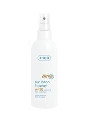 Vedenpitävä Spray Sun Cream Ziaja Sun Line SPF 30,170 ml. hinta ja tiedot | Aurinkovoiteet | hobbyhall.fi