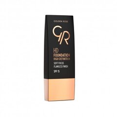 Golden Rose HD teräväpiirto SPF15 30 ml, 107, 107 hinta ja tiedot | Meikkivoiteet ja puuterit | hobbyhall.fi