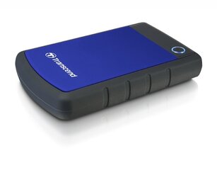 Ulkoinen kiintolevy Transcend StoreJet 25H3 2TB 2,5 "USB 3.0, sininen hinta ja tiedot | Ulkoiset kovalevyt | hobbyhall.fi