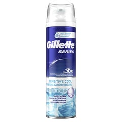 GILLETTE Series Sensitive Cool, 250 ml. hinta ja tiedot | Parranajo ja karvanpoisto | hobbyhall.fi