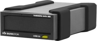 Tandberg RDX External drive kit with 500GB, black, USB3+ (inc. Windows Backup) hinta ja tiedot | Ulkoiset kovalevyt | hobbyhall.fi