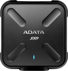 ADATA SD700 Ext SSD 1TB USB 3.1, musta hinta ja tiedot | Ulkoiset kovalevyt | hobbyhall.fi