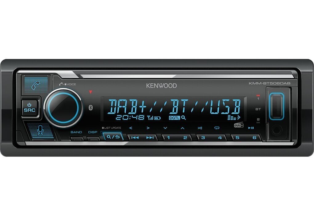 Autoradio Kenwood KMM-BT506DAB hinta ja tiedot | Autoradiot, multimedia | hobbyhall.fi