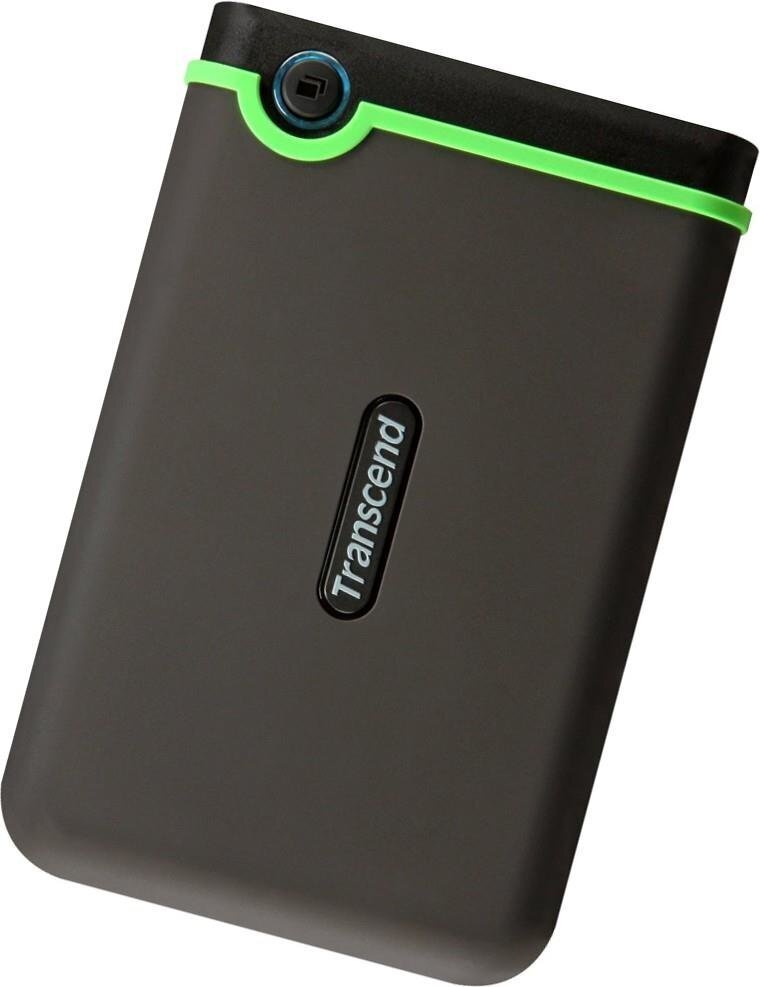 Ulkoinen kovalevy TRANSCEND StoreJet 1TB USB 3.0 Colour Green TS1TSJ25M3S hinta ja tiedot | Ulkoiset kovalevyt | hobbyhall.fi