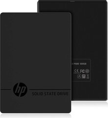 HP P600 500GB (3XJ07AA) hinta ja tiedot | HP Kovalevyt ja muistitikut | hobbyhall.fi