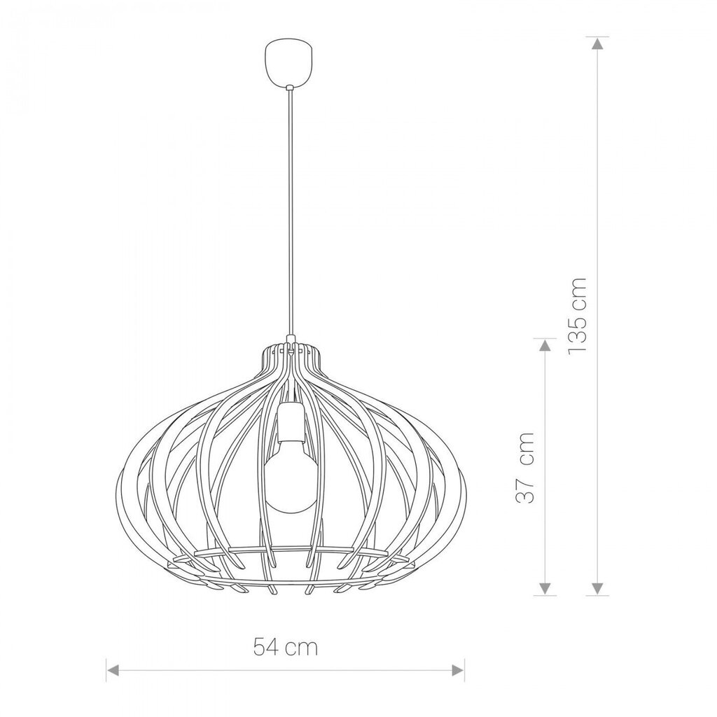 Nowodvorski Lighting riippuvalaisin Bio I 4174, hinta ja tiedot | Riippuvalaisimet | hobbyhall.fi