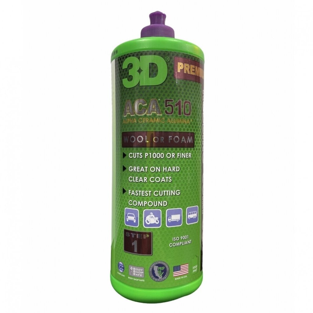 3D ACA 510 Rubbing Compound – korjauspasta hinta ja tiedot | Autokemikaalit | hobbyhall.fi