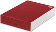 Ulkoinen kovalevy SEAGATE One Touch STKB1000403 1TB USB 3.0 Colour Red STKB1000403 hinta ja tiedot | Ulkoiset kovalevyt | hobbyhall.fi