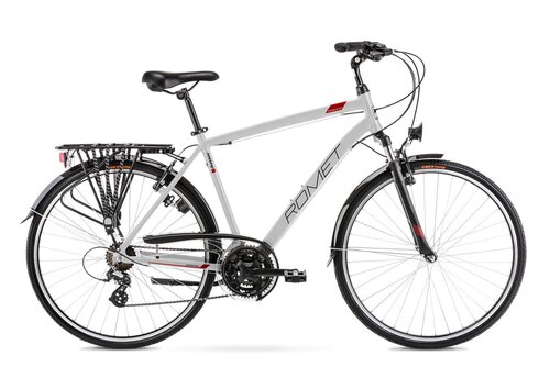 Hybridipyörä Romet Wagant 28" 2022, harmaa/punainen. hinta ja tiedot | Polkupyörät | hobbyhall.fi
