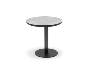 Sohvapöytä Interieurs86 Morgane, valkoinen/musta hinta ja tiedot | Sohvapöydät | hobbyhall.fi