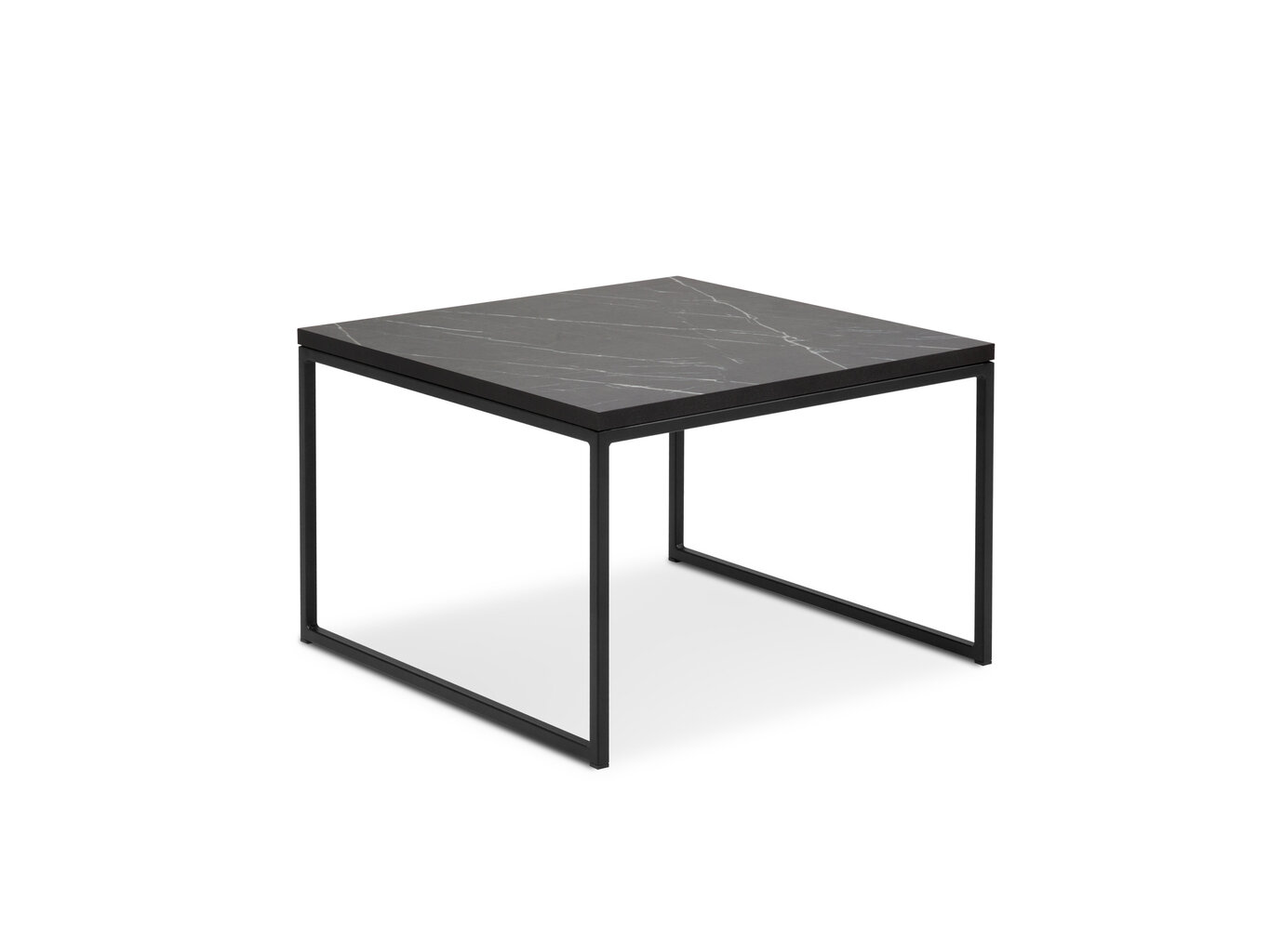 Sohvapöytä Interieurs86 Morgane 62, harmaa/musta hinta ja tiedot | Sohvapöydät | hobbyhall.fi