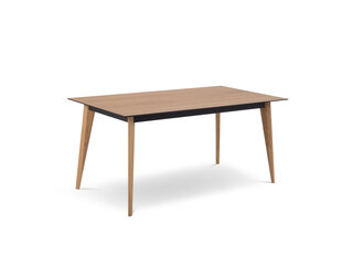 Laajennettava pöytä Windsor & Co Royal, 120x80 cm, ruskea. hinta ja tiedot | Ruokapöydät | hobbyhall.fi