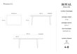 Jatkettava pöytä Windsor & Co Royal, 140x90 cm, musta hinta ja tiedot | Ruokapöydät | hobbyhall.fi