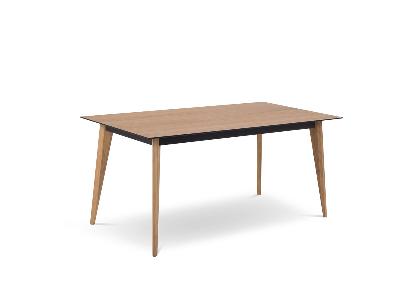 Laajennettava pöytä Windsor & Co Royal, 160x90 cm, ruskea. hinta ja tiedot | Ruokapöydät | hobbyhall.fi