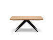 Pidennettävä pöytä Windsor &co Magnus 180 cm, ruskea/musta hinta ja tiedot | Ruokapöydät | hobbyhall.fi