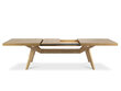 Jatkettava pöytä Windsor & Co Frida 200x110 cm, ruskea. hinta ja tiedot | Ruokapöydät | hobbyhall.fi