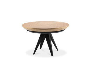 Pidennettävä pöytä Windsor &co Magnus 120 cm, ruskea/musta hinta ja tiedot | Ruokapöydät | hobbyhall.fi