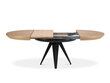 Pidennettävä pöytä Windsor &co Magnus 130 cm, ruskea/musta hinta ja tiedot | Ruokapöydät | hobbyhall.fi