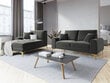 Sohva Mazzini Sofas Madara, tummanharmaa hinta ja tiedot | Sohvat ja vuodesohvat | hobbyhall.fi