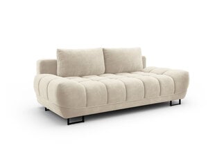 Windsor ja Co Cirrus, velour, beige 3 hengen sohva hinta ja tiedot | Sohvat ja vuodesohvat | hobbyhall.fi