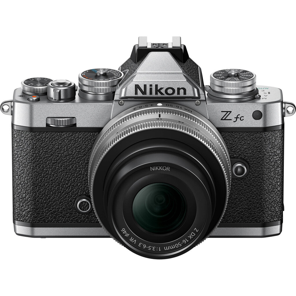 Nikon Z fc + NIKKOR Z DX 16-50mm f/3.5-6.3 VR (hopea). hinta ja tiedot | Kamerat | hobbyhall.fi