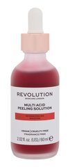 Revolution Skincare Multi Acid Intense Peeling Solution, 60 ml, hinta ja tiedot | Kasvojen puhdistusaineet | hobbyhall.fi
