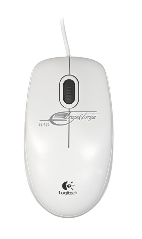 Logitech B100 910-003360, valkoinen hinta ja tiedot | Hiiret | hobbyhall.fi