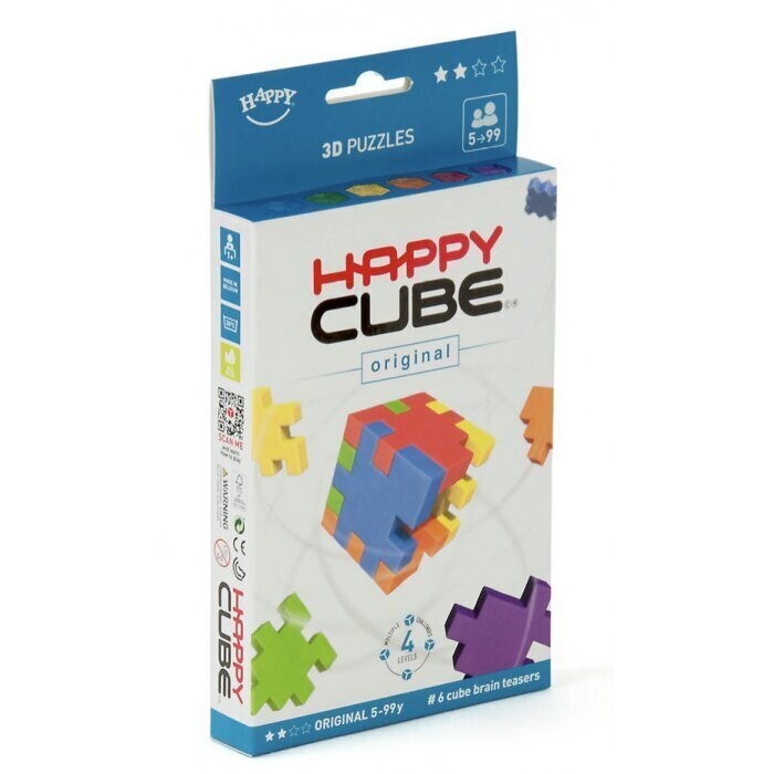 Smart Games Happy Cube Original palapelisarja 6 kpl hinta ja tiedot | Lautapelit ja älypelit | hobbyhall.fi