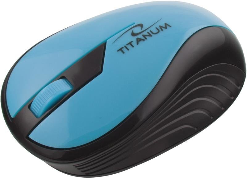 Titanum TM114T, musta/sininen hinta ja tiedot | Hiiret | hobbyhall.fi